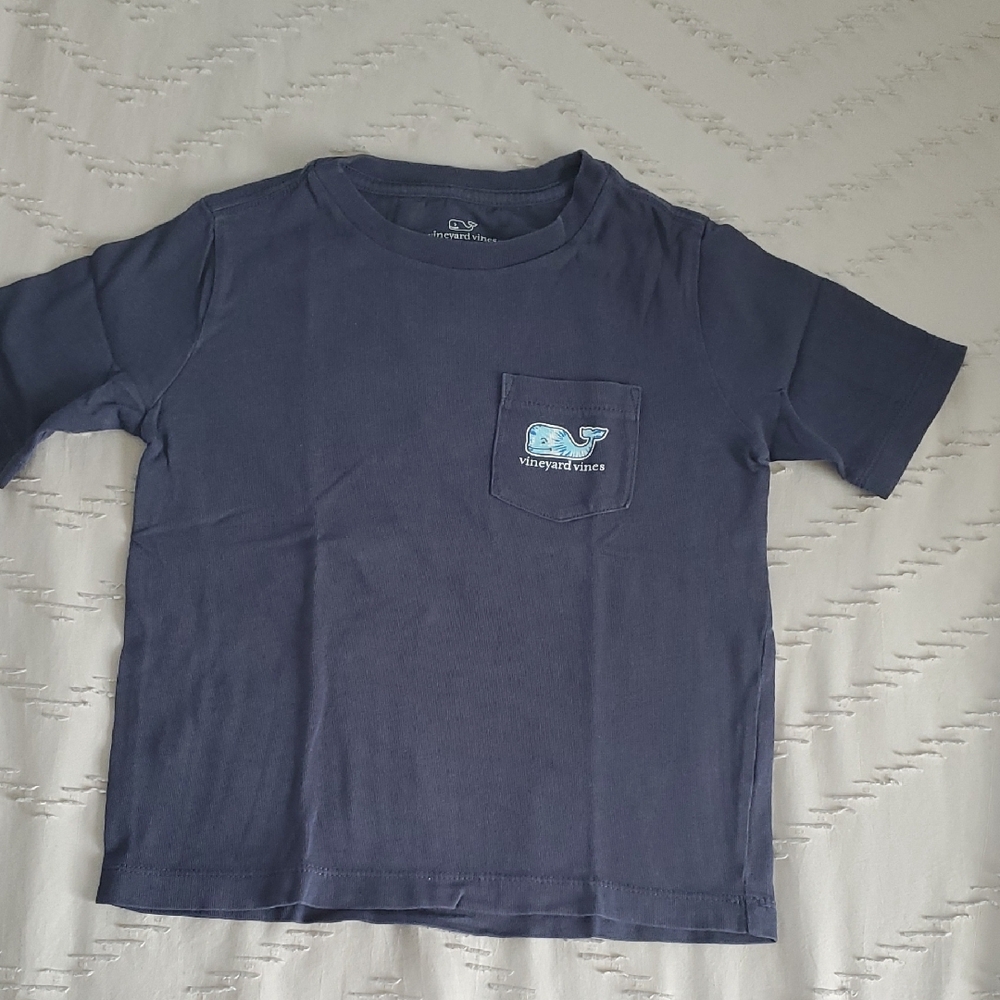 Vineyard Vines Kids Classic Navy Tee